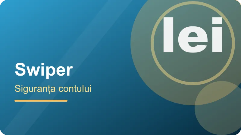 Verificarea identității la Swiper Casino RO – ilustrație pentru secțiunea Swiper