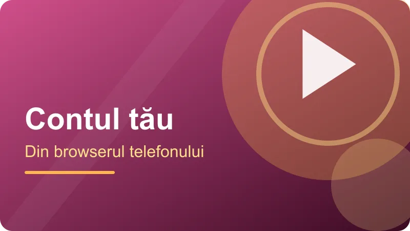 Bani în cont și bani retrași – ilustrație pentru secțiunea Swiper
